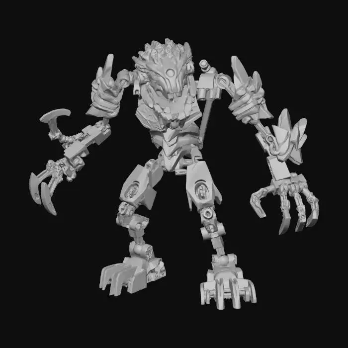 3D model for Ice Guardian Construct