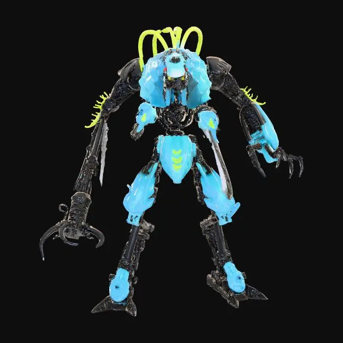3D model for Aquatic Techno-Warrior