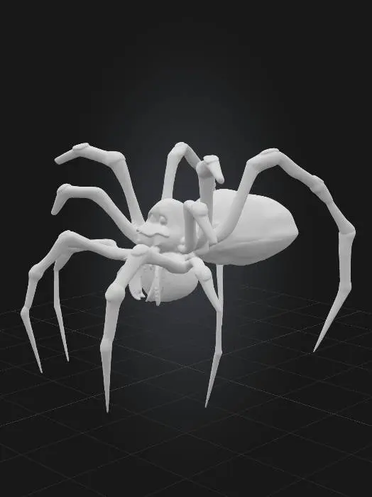 3D model for Giant mutant spider 