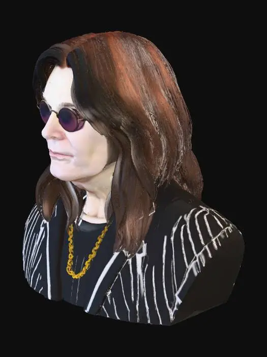 3D model for Portrait with Sunglasses