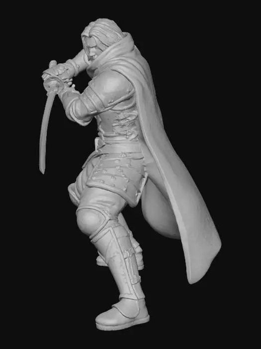 3D model for Dark Elf Ronin - Aldruin