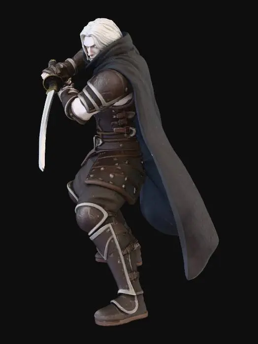 3D model for Dark Elf Ronin - Aldruin