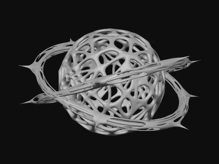 3D model for Chromatic Lattice Sphere