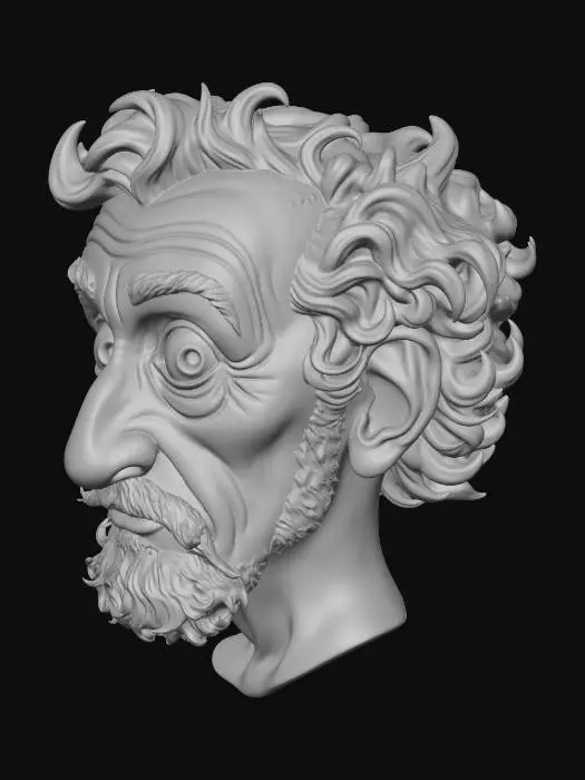 3D model for Curious Gaze
