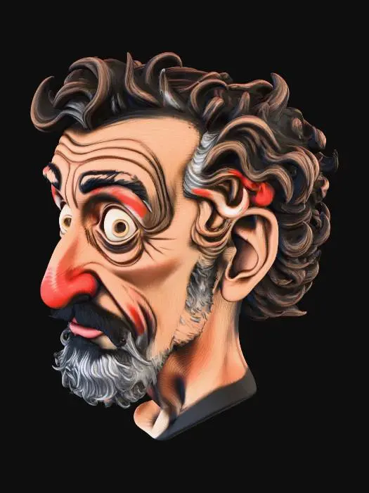 3D model for Curious Gaze