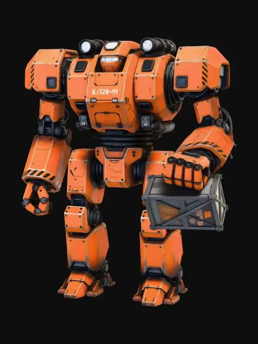 3D model for Crate Carrier Titan