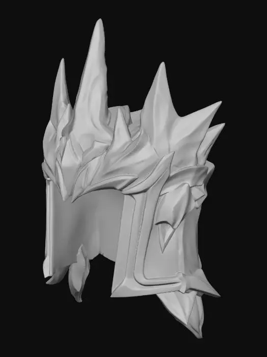3D model for Frostspire helmet