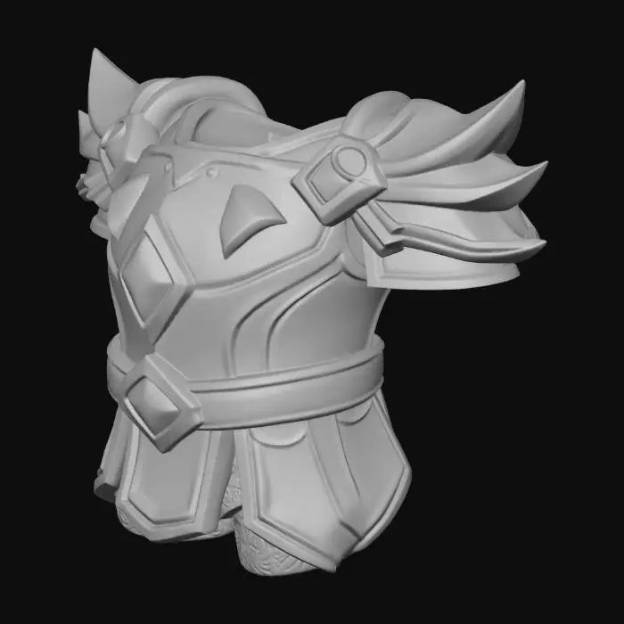 3D model for Astral Frostplate Armor