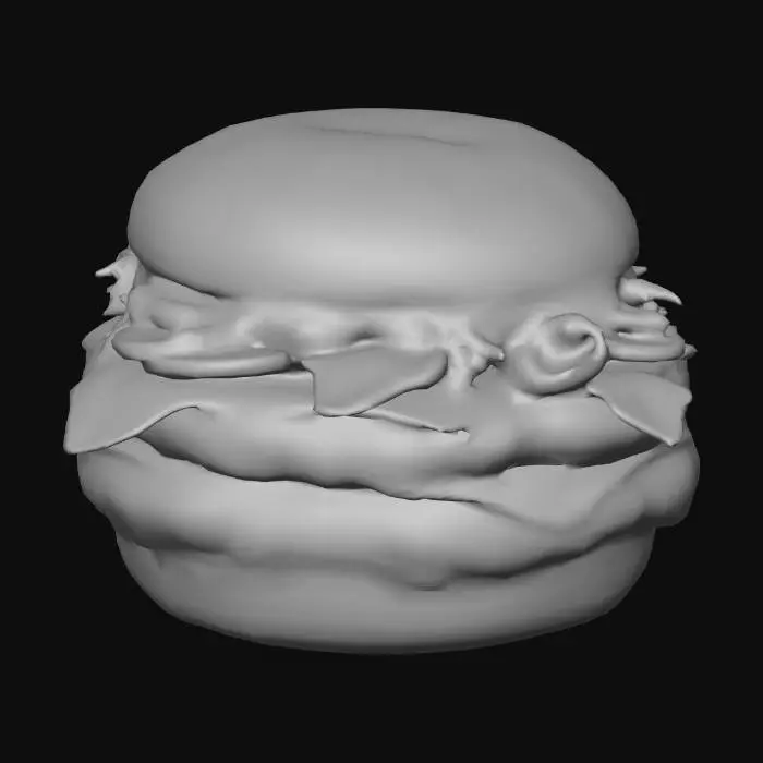 3D model for Bacon Cheeseburger Delight