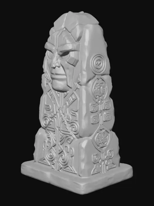 3D model for Mossbound Runic Sentinel