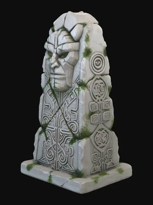 3D model for Mossbound Runic Sentinel