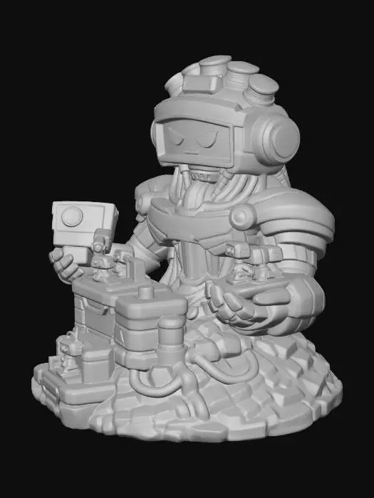 3D model for Mr. Fabricator