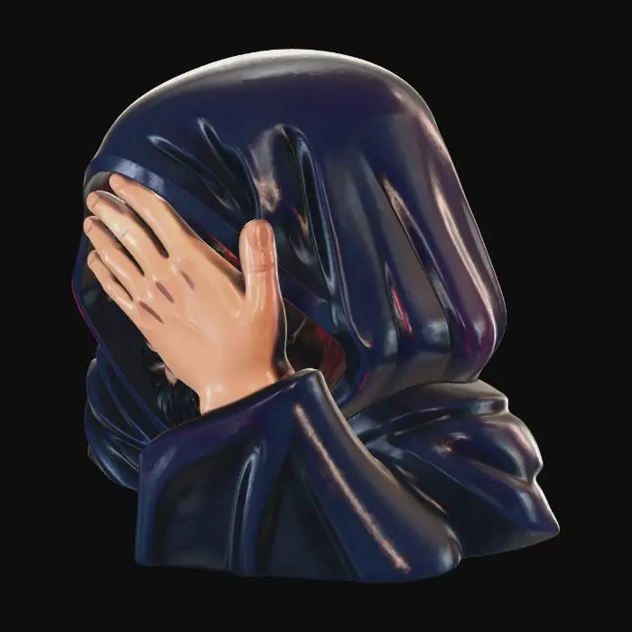 3D model for FacePalm Bust
