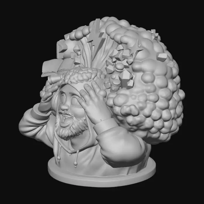 3D model for Cosmic Brainstorm