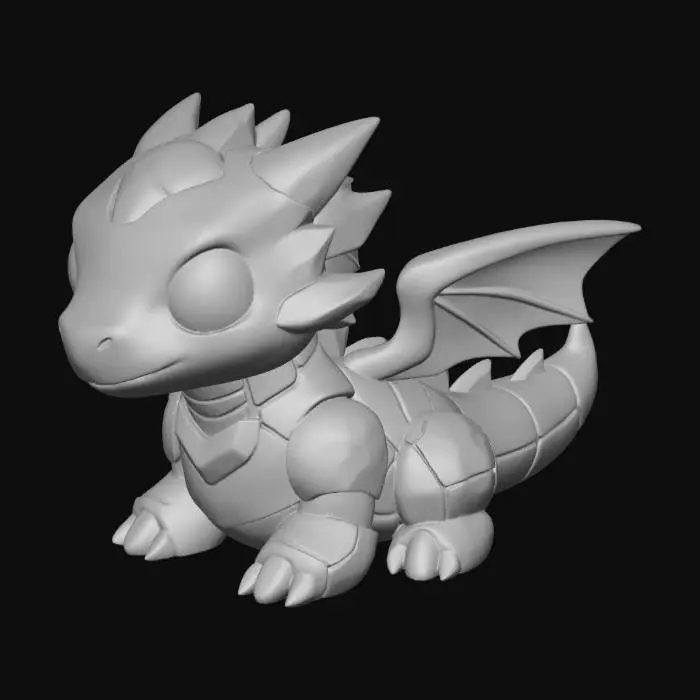 3D model for Prismwing Dragonling