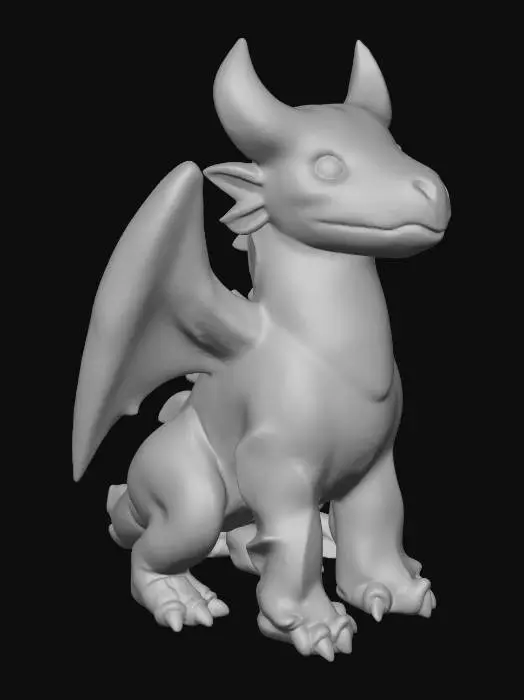 3D model for Old Dragon
