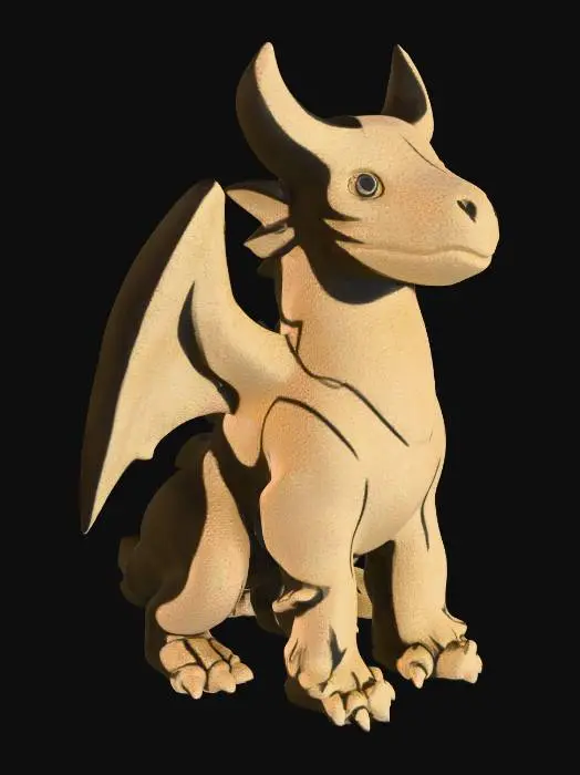 3D model for Old Dragon