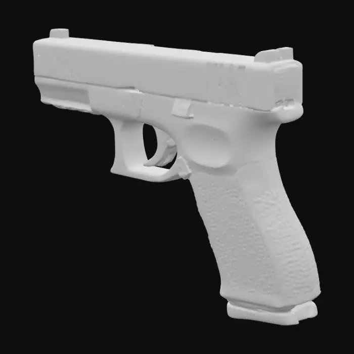 3D model for Realistic Glock 19
