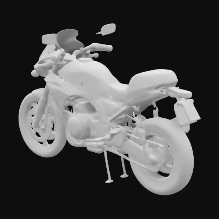 3D model for kawasaki z750 2006