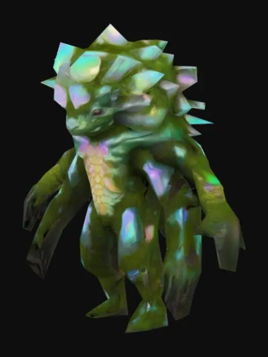 3D model for Mystic Moss Golem