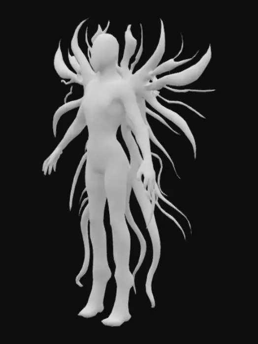 3D model for Ethereal Entity