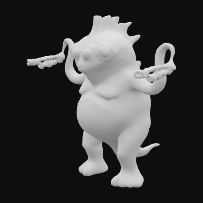 3D model for Tri-Eyed Sentinel