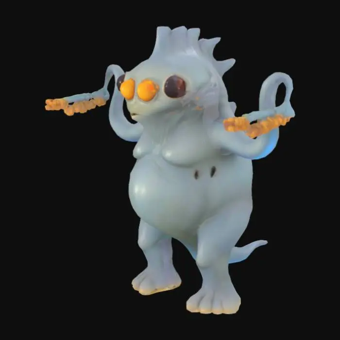 3D model for Tri-Eyed Sentinel