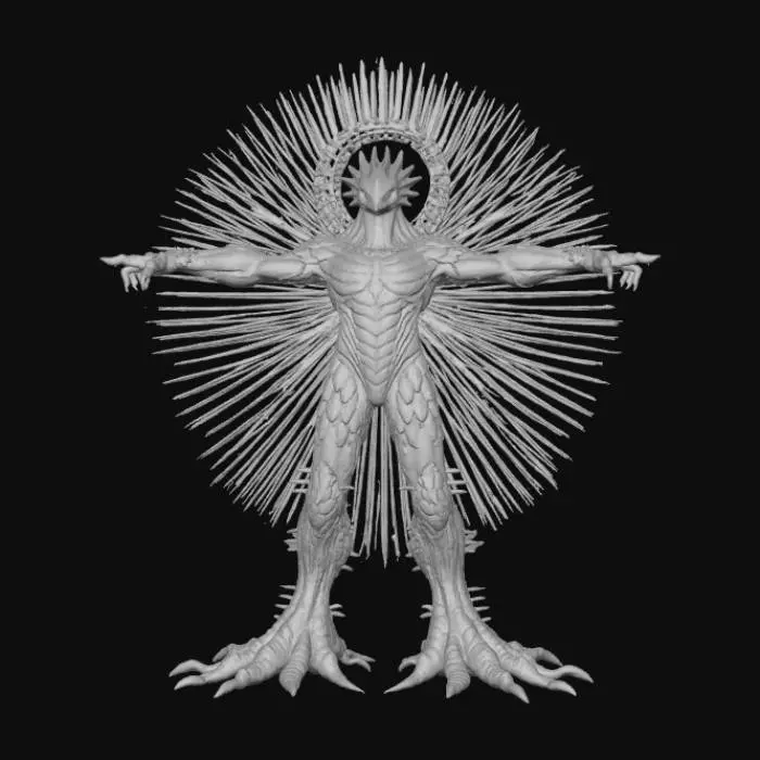 3D model for Radiant Sylvan Guardian