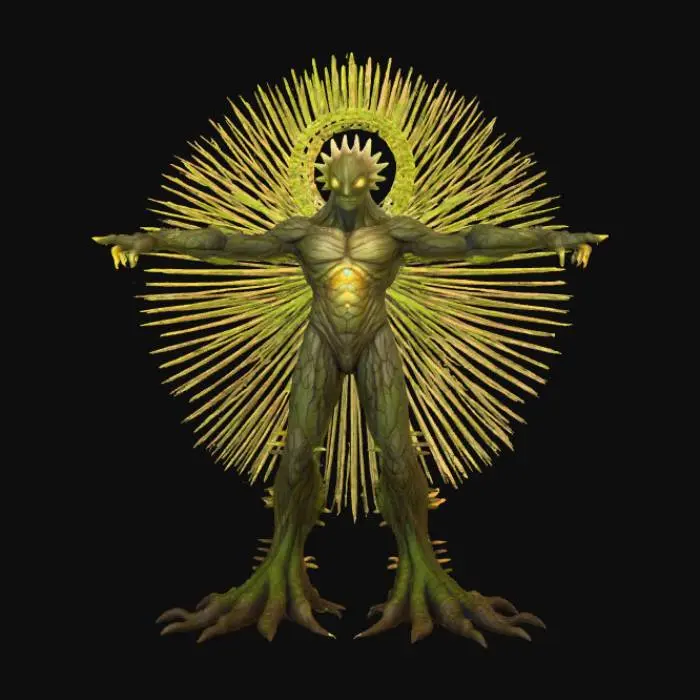 3D model for Radiant Sylvan Guardian