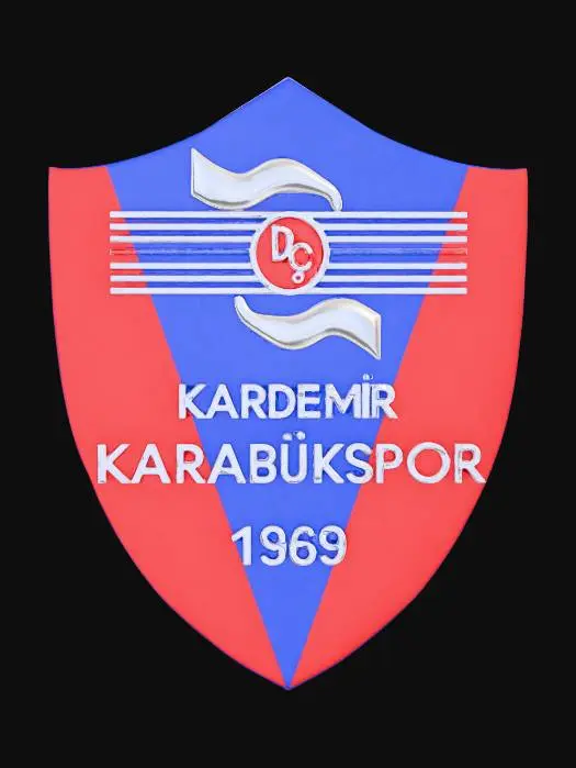 3D model for Kardemir Karabükspor Crest 1969