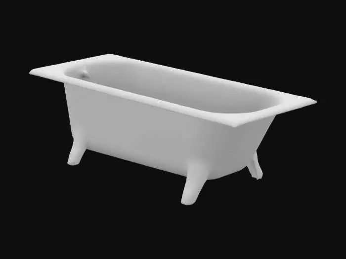 3D model for Dirty Bathtub