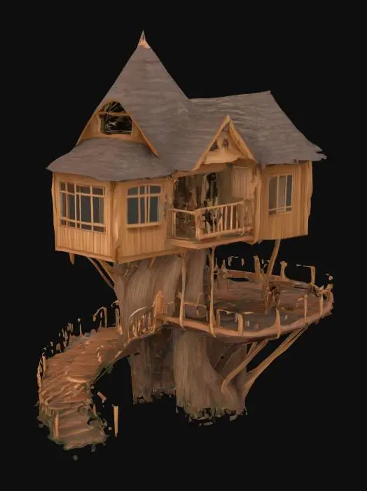 3D model for Tree Fort