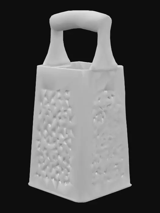 3D model for Metal Box Grater
