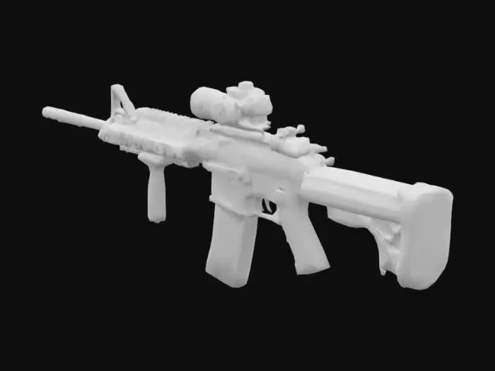 3D model for m4 rifle