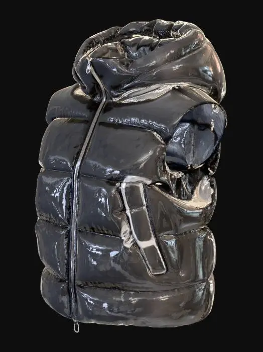 3D model for Shiny Puffer Vest