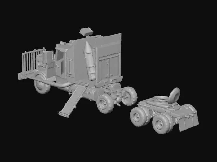 3D model for M.A.S.K. Truck and Rover