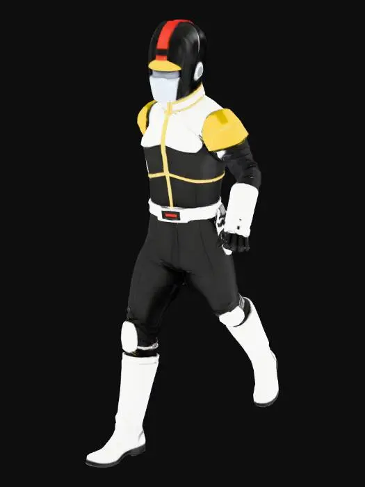 3D model for Saber Rider