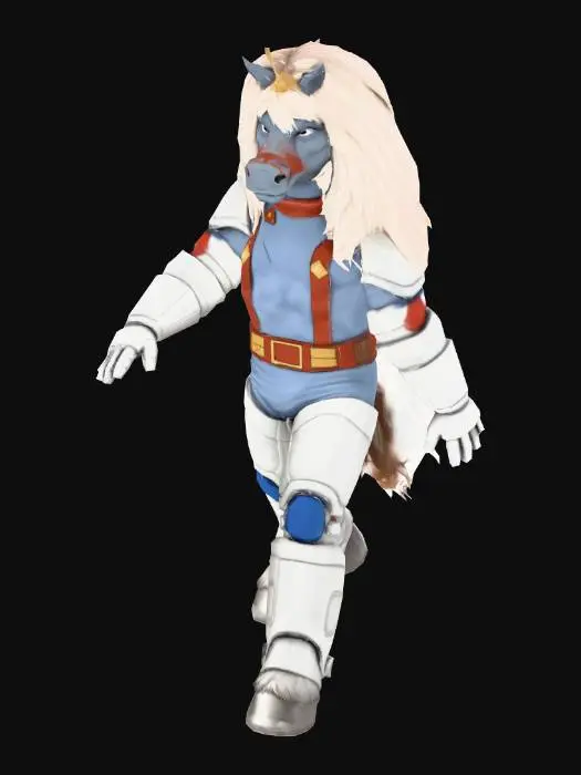 3D model for Desert Centaur Warrior