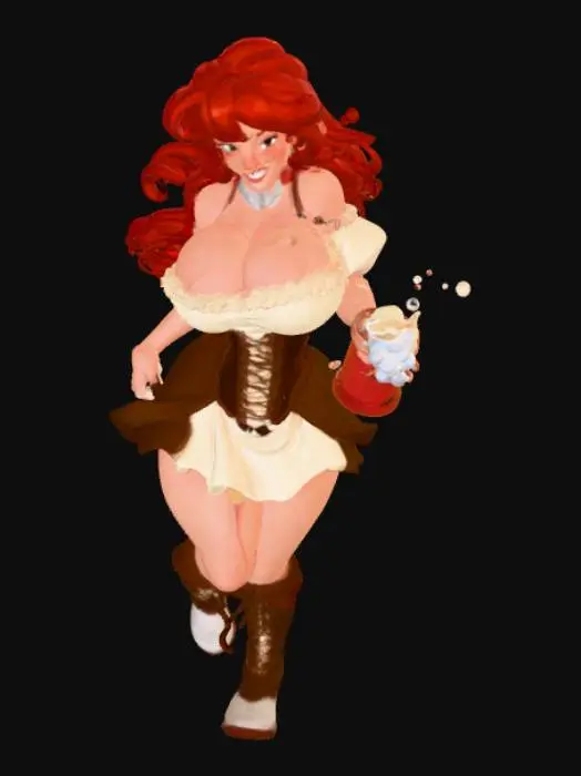 3D model for Barmaid Bliss