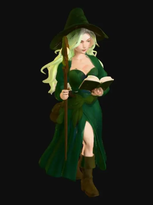 3D model for Enchanted Stroll