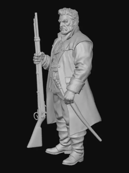 3D model for The Lone Marshal