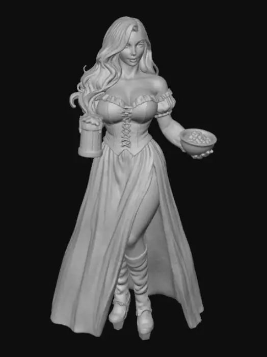 3D model for Tavern Maid's Hospitality