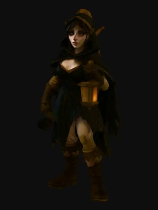 3D model for Nikki the Unfortunate