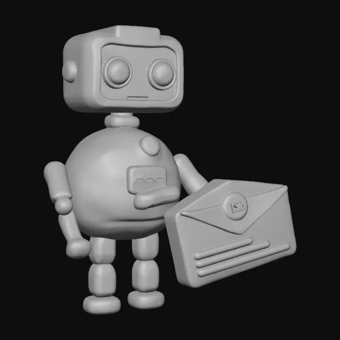 3D model for Mailbot