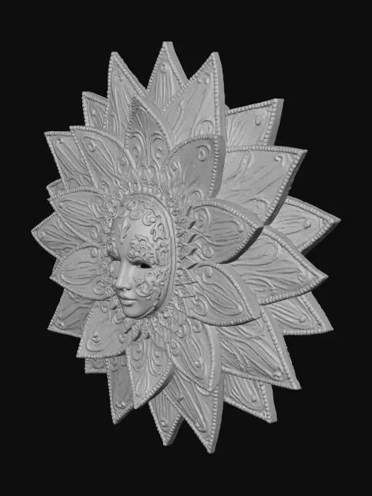 3D model for Sunburst Elegance
