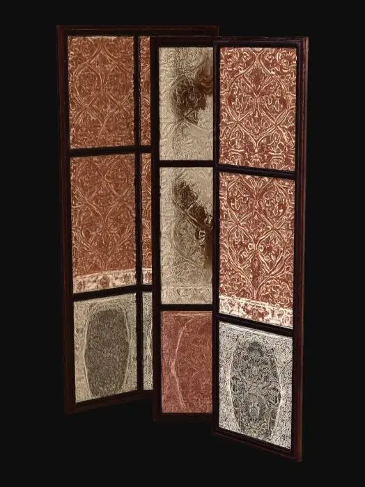 3D model for Threefold Damask Screen