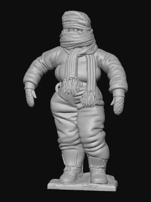 3D model for I can't put my arms down, #Christmas2025#