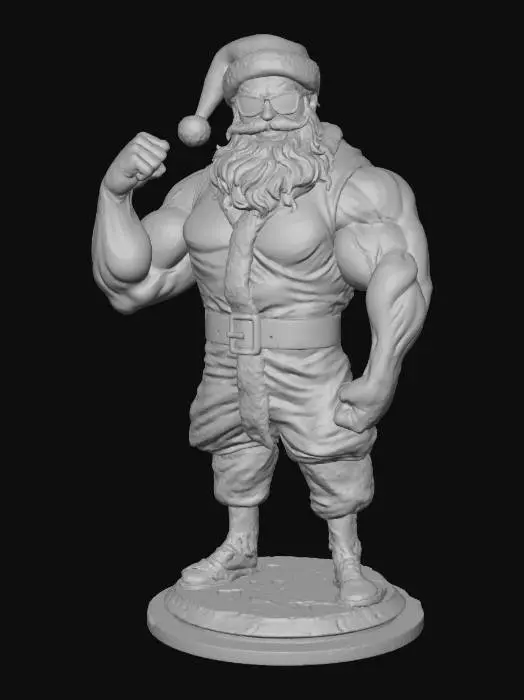 3D model for Buff Santa, #Christmas2025#