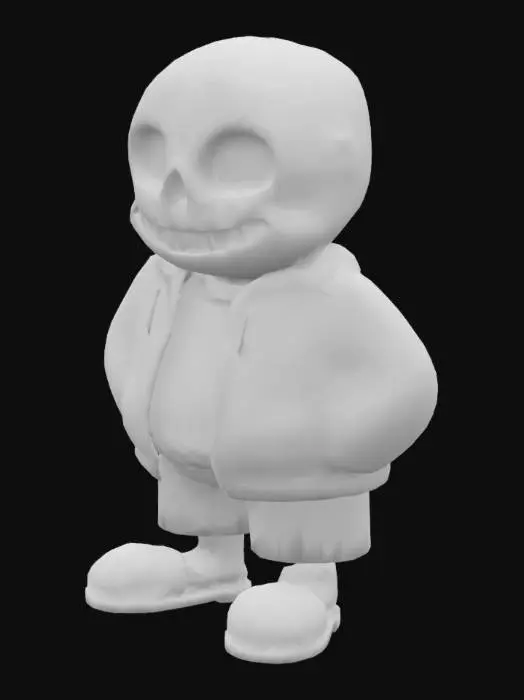3D model for Sans