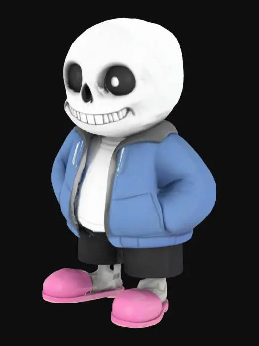 3D model for Sans
